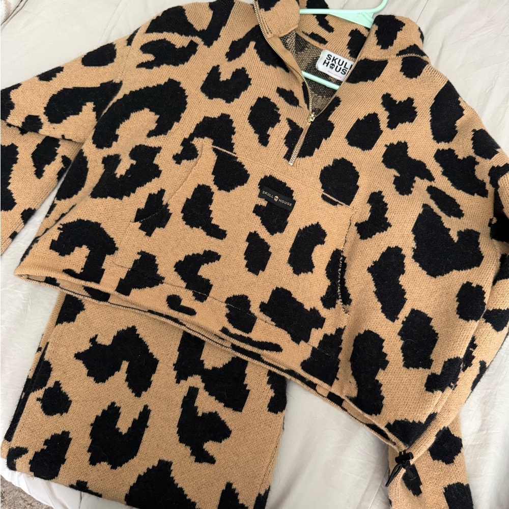 SKULLHOUSE Leopard Print Set